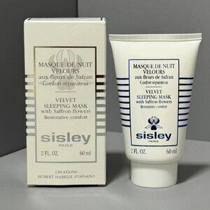 Sisley Velvel Sleeping Mask with Saffron Flowers 2oz / 60ml NEW